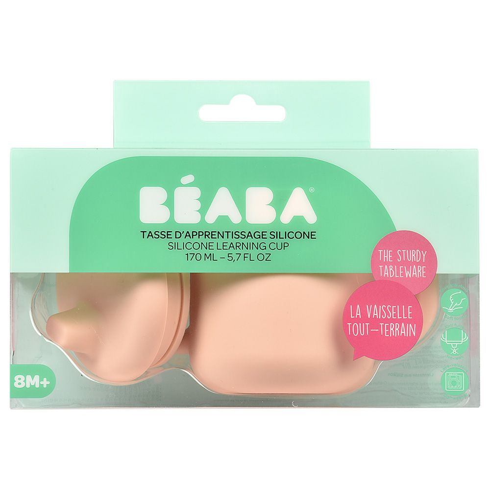 Beaba - Silicone Learning Cup - Pink