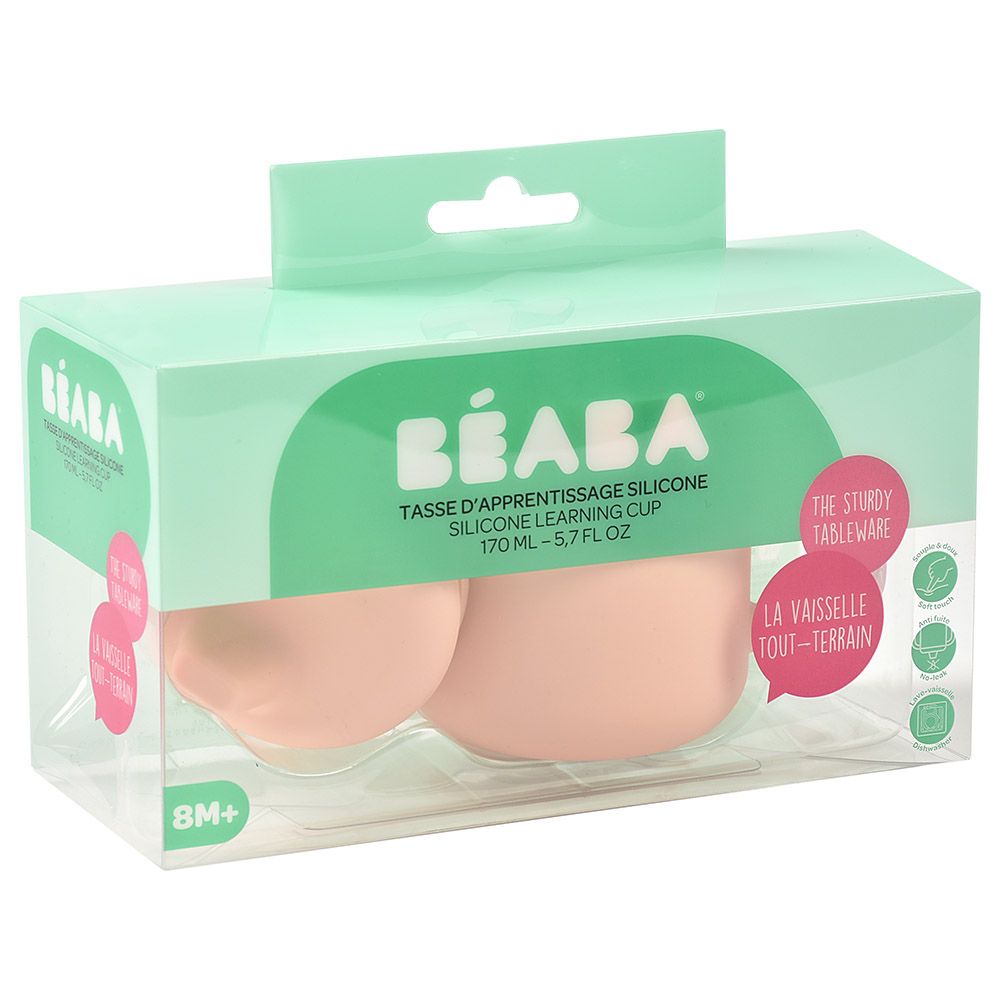 Beaba - Silicone Learning Cup - Pink