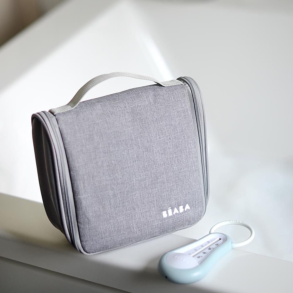 Beaba - Toiletry Bag - Grey