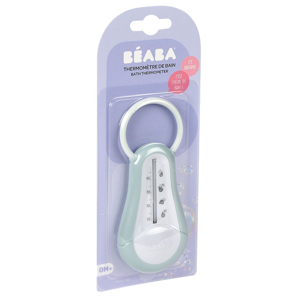 Beaba - Bath Liquid Indicator Thermometer - Green Blue