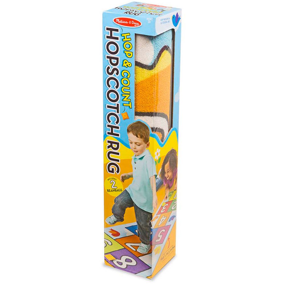 Melissa & Doug - Hop & Count Hopscotch Rug