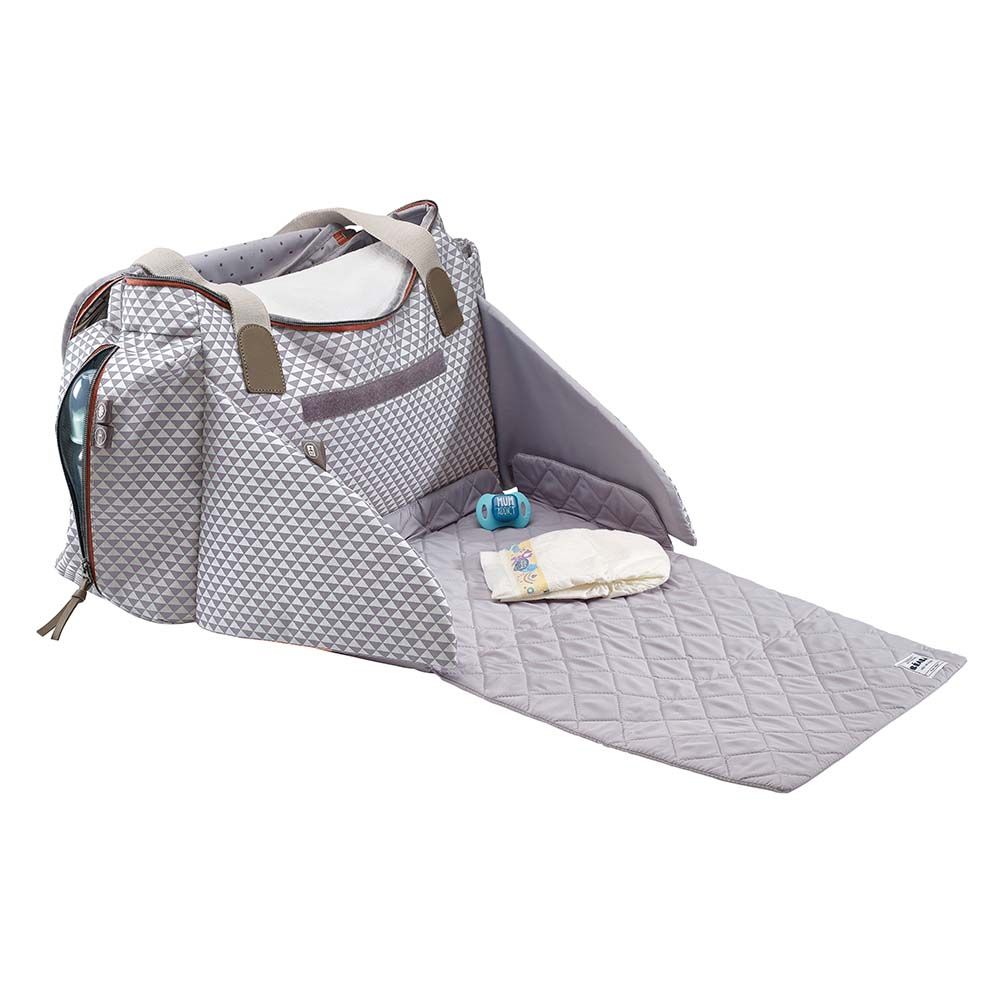 Beaba - Sydney II Changing Bag - Play Print Grey