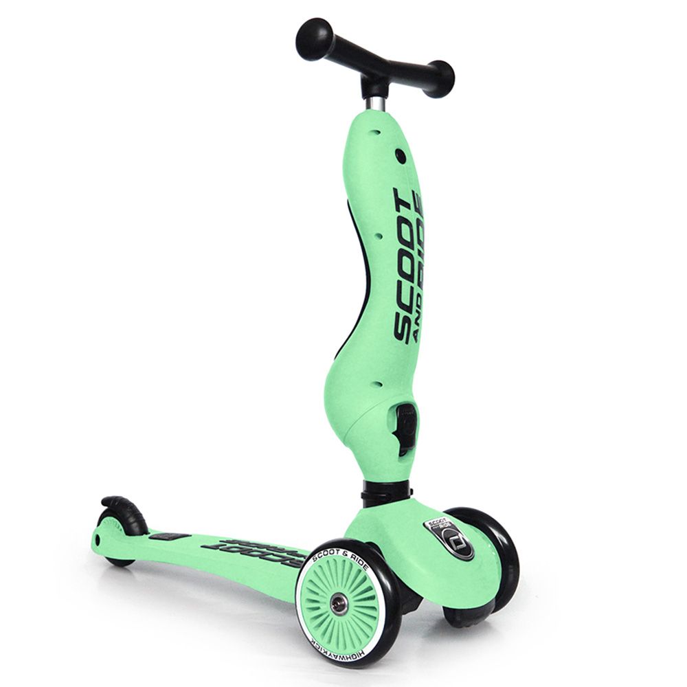 Scoot & Ride - 2-in-1 Scooter Highwaykick 1 - Kiwi