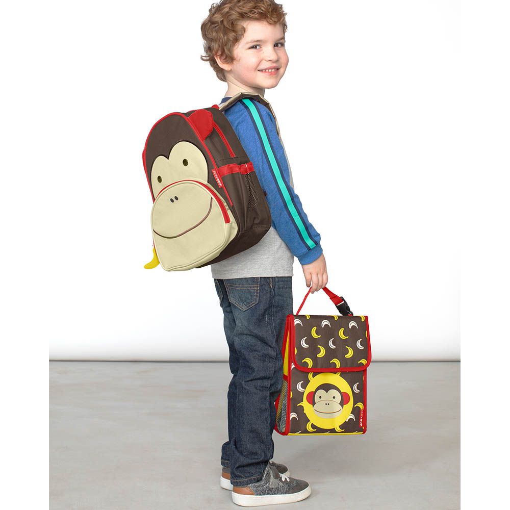 Skip Hop - Zoo Insulated Lunch Bag - Monkey