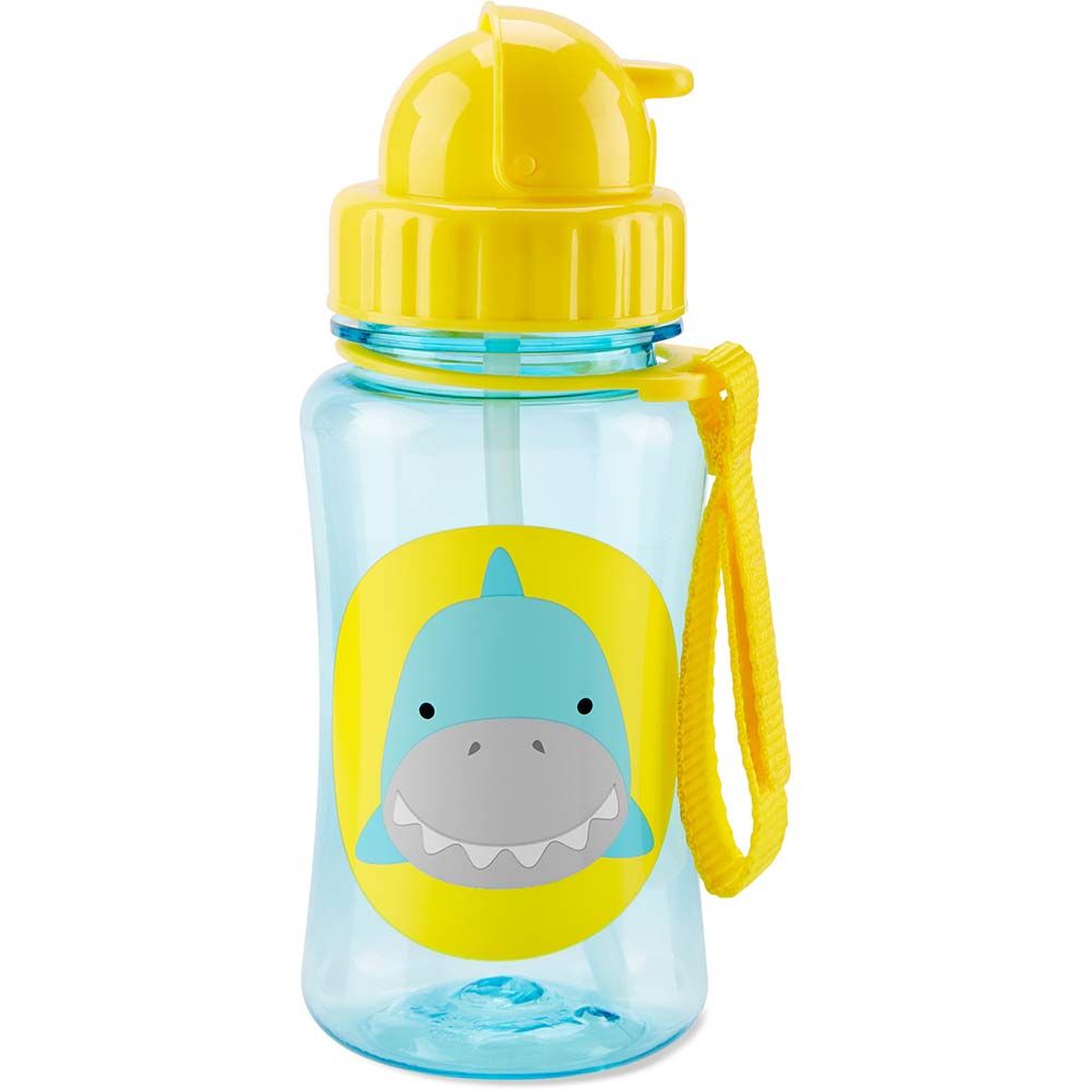 SkipHop - Zoo Straw Bottle 350ml - Shark