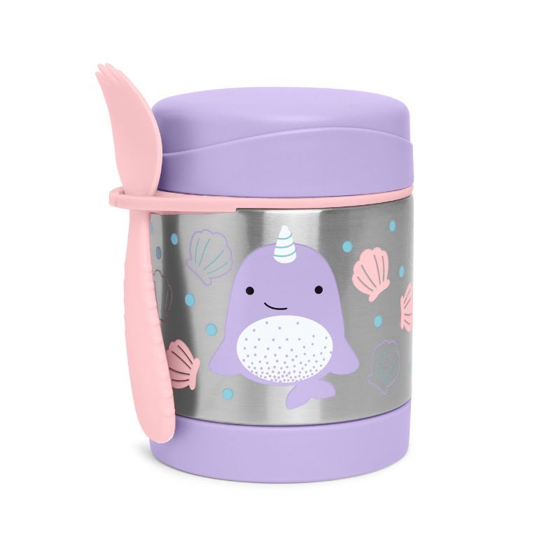 SkipHop - Zoo Food Jar 325ml - Narwhal