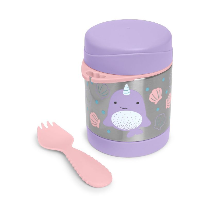 SkipHop - Zoo Food Jar 325ml - Narwhal