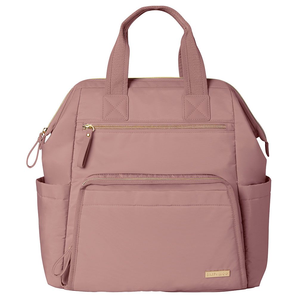 SkipHop - Main Frame Diaper Backpack - Dusty Rose