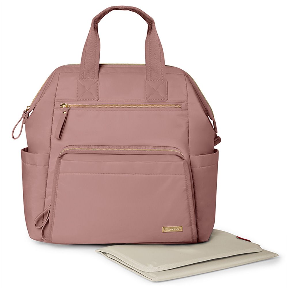 SkipHop - Main Frame Diaper Backpack - Dusty Rose