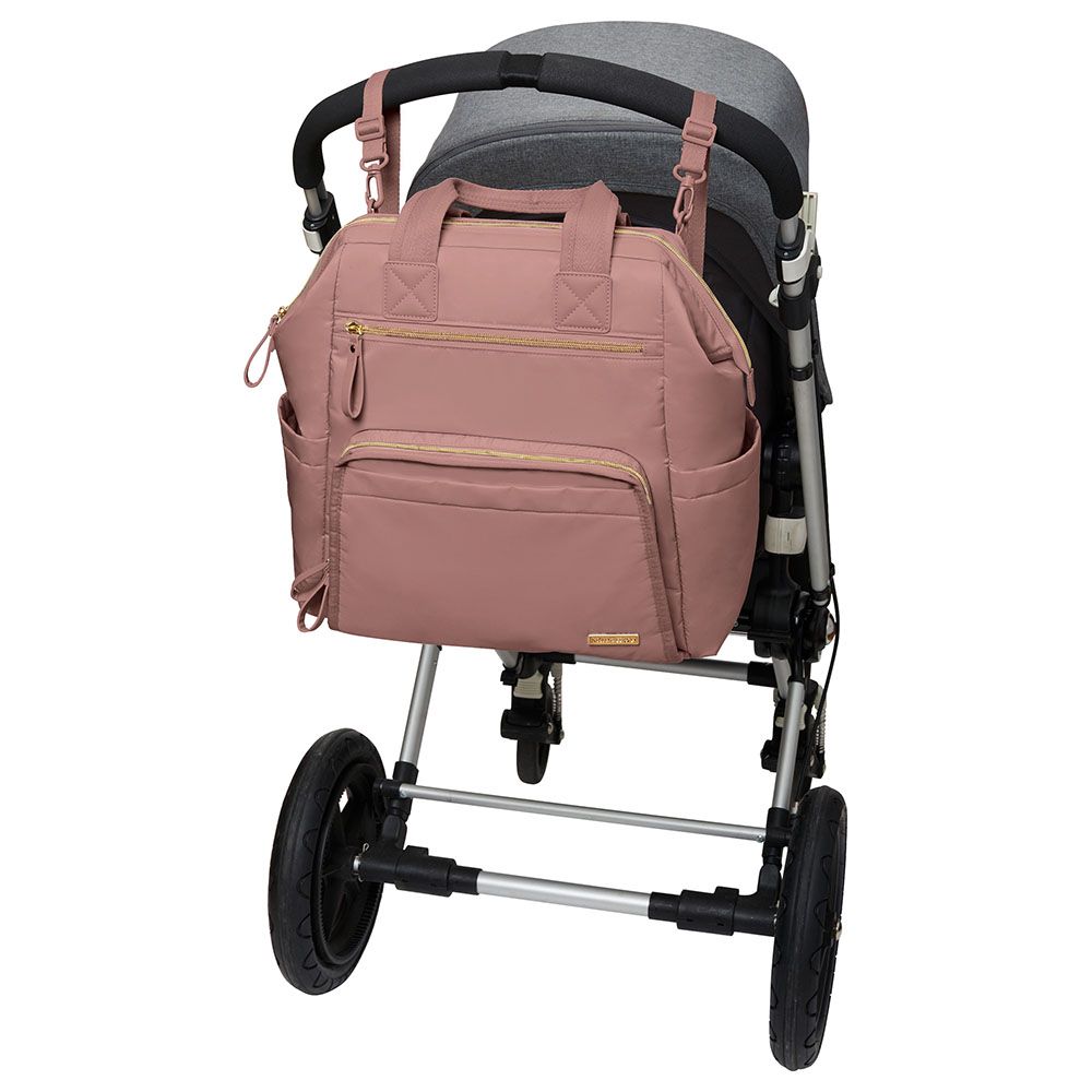 SkipHop - Main Frame Diaper Backpack - Dusty Rose