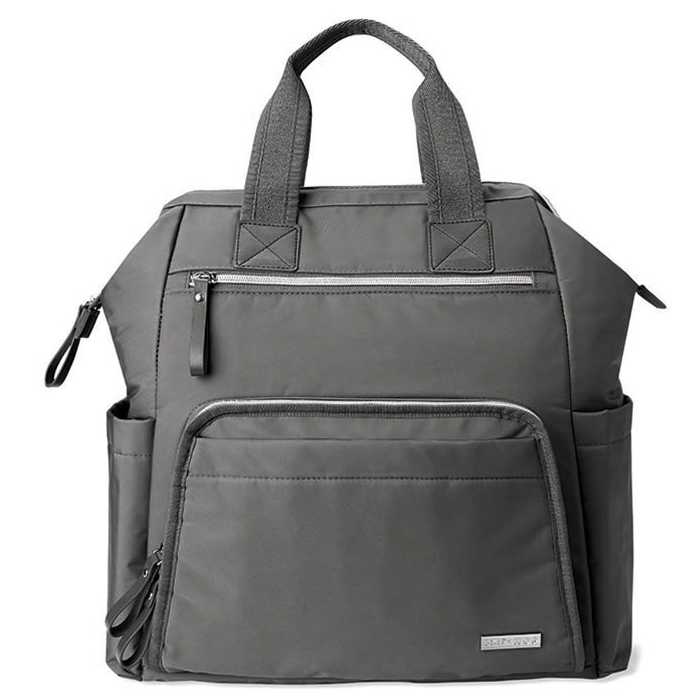 SkipHop - Main Frame Diaper Backpack - Charcoal