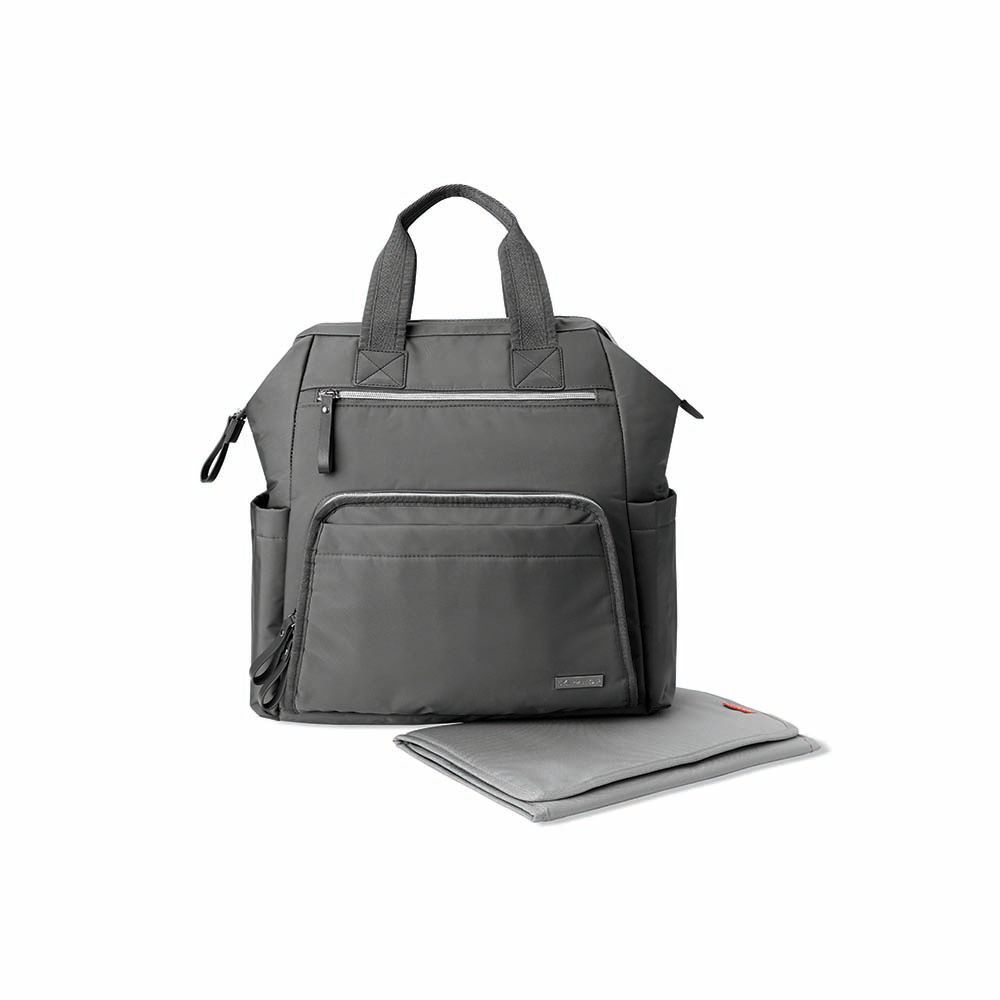 SkipHop - Main Frame Diaper Backpack - Charcoal