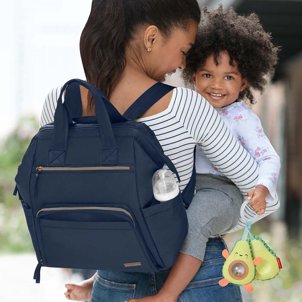 Skip Hop - Main Frame Diaper Backpack - Midnight Navy