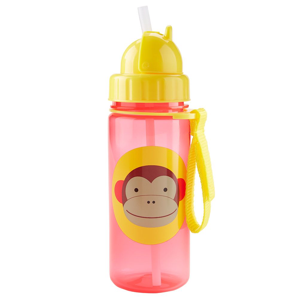 SkipHop - Zoo Straw Bottle - Monkey