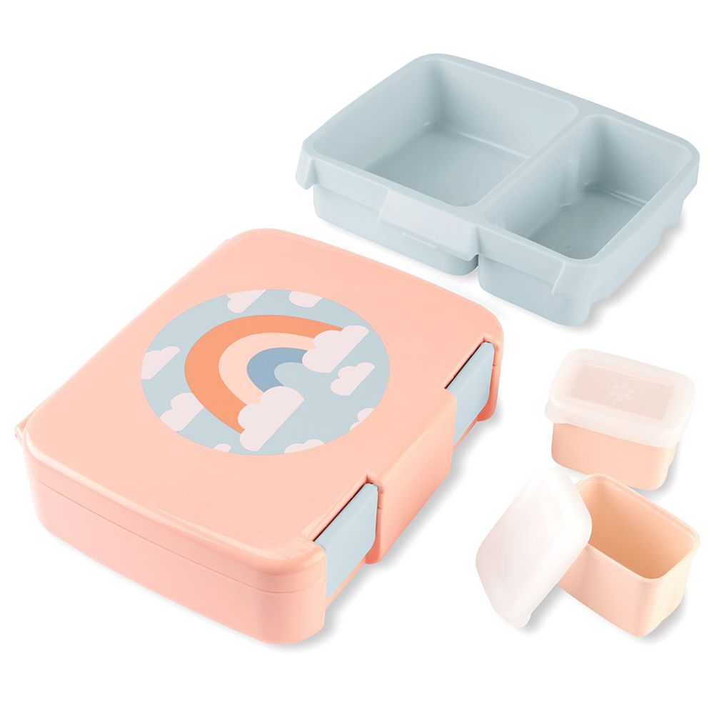 Skiphop - 2-4 Compartments Spark Style Bento Box - Sky Sky