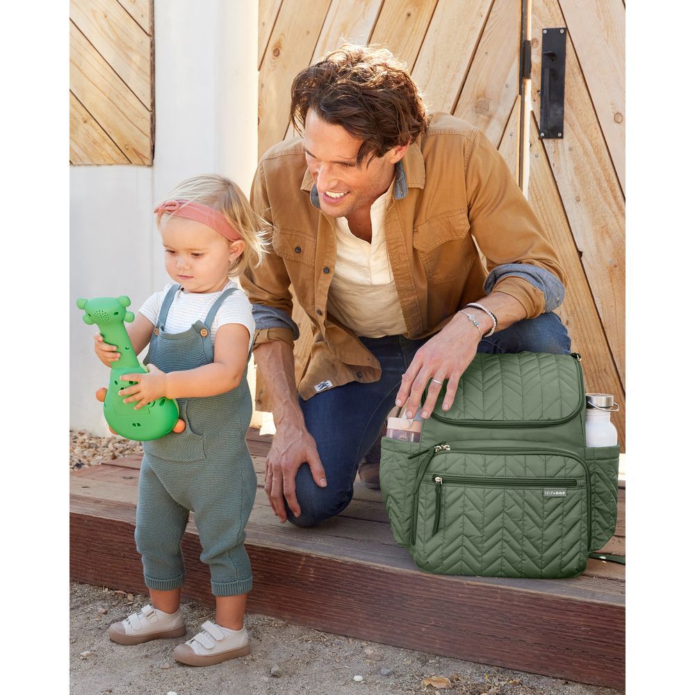 SkipHop - Forma Diaper Backpack - Sage