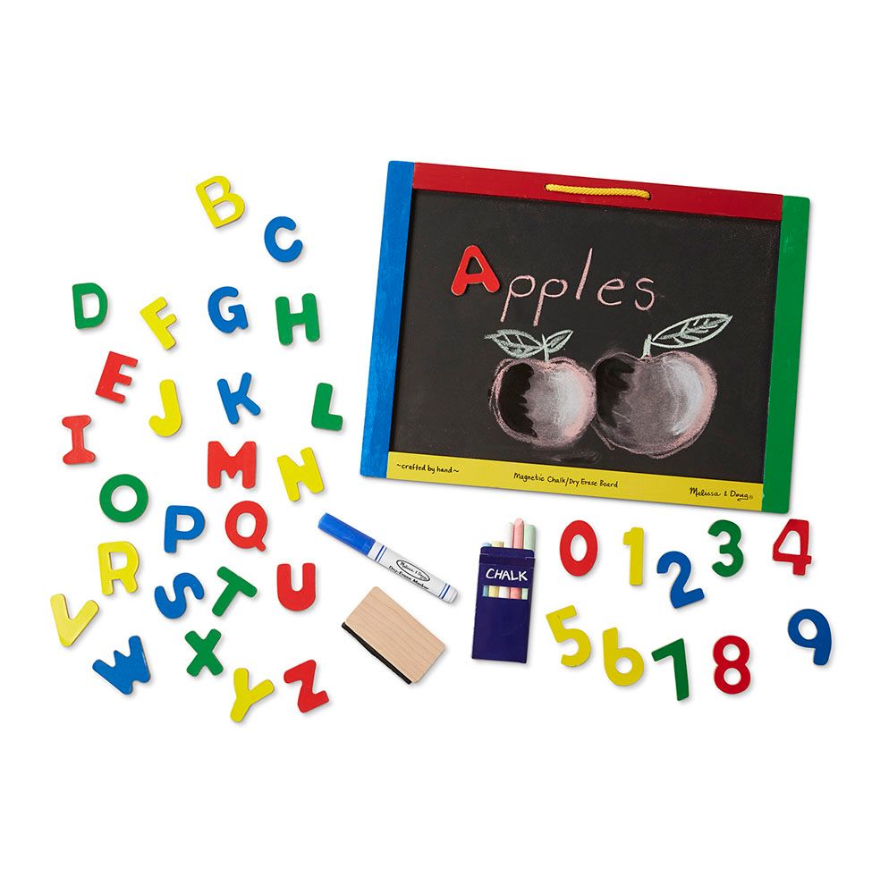 Melissa & Doug Magnetic Chalkboard/Dry-Erase Board