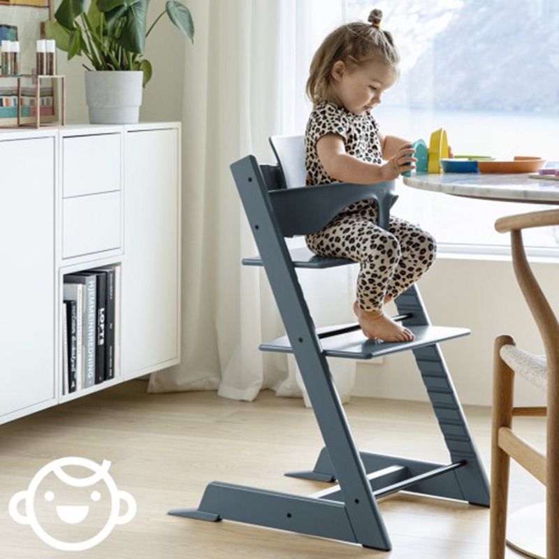 Stokke - Tripp Trapp High Chair Baby Set V2 - Fjord Blue