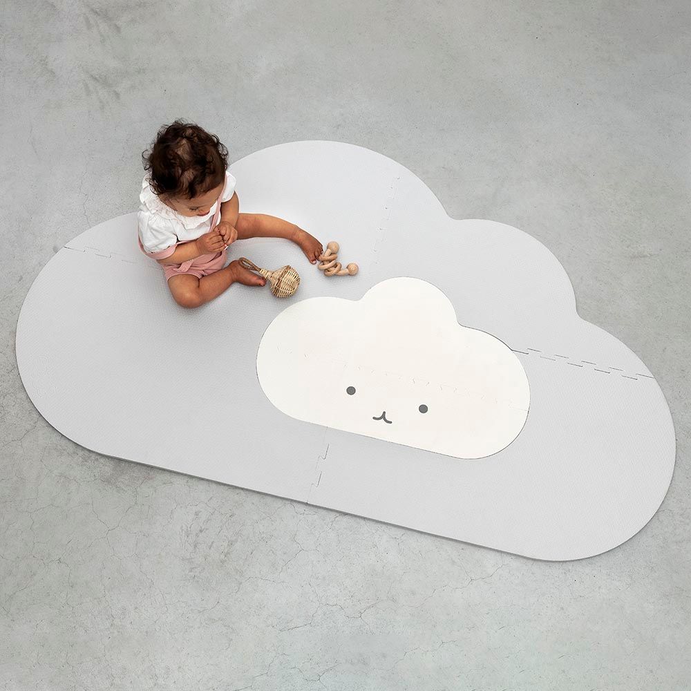 Quut - Playmat Cloud Small - Pearl Grey