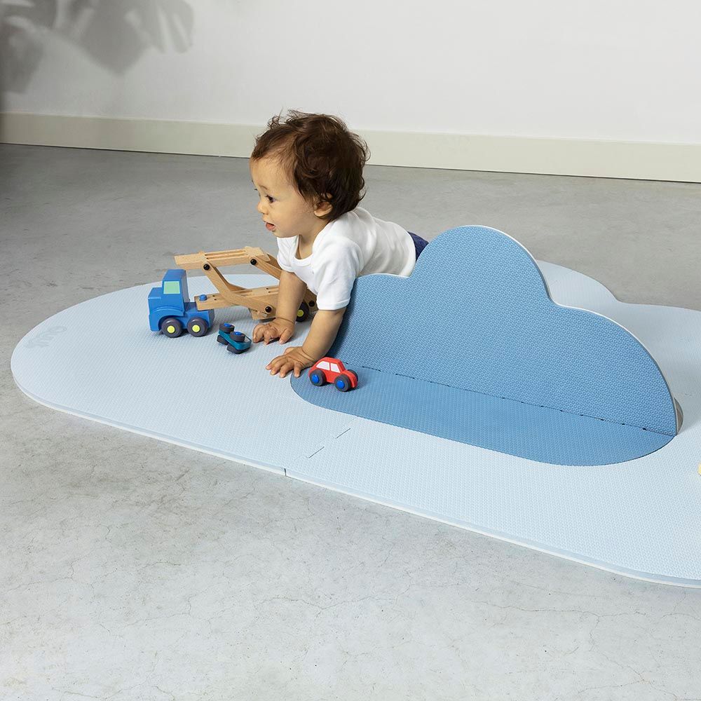 Quut - Playmat Cloud Small - Dusty Blue