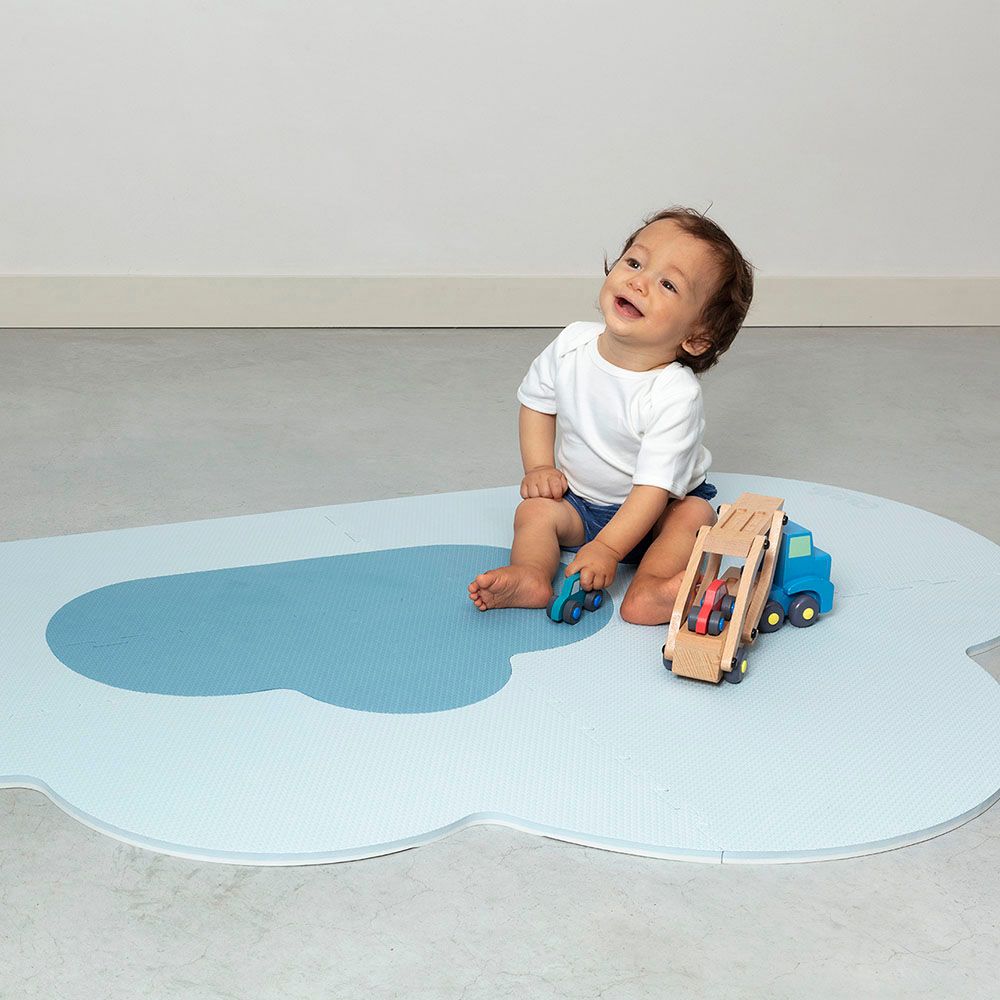 Quut - Playmat Cloud Small - Dusty Blue