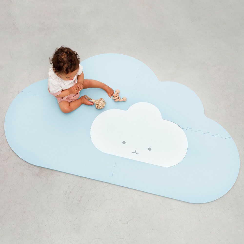 Quut - Playmat Cloud Small - Dusty Blue