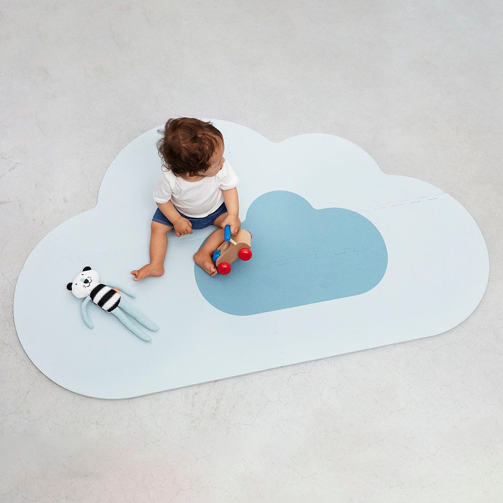 Quut - Playmat Cloud Small - Dusty Blue