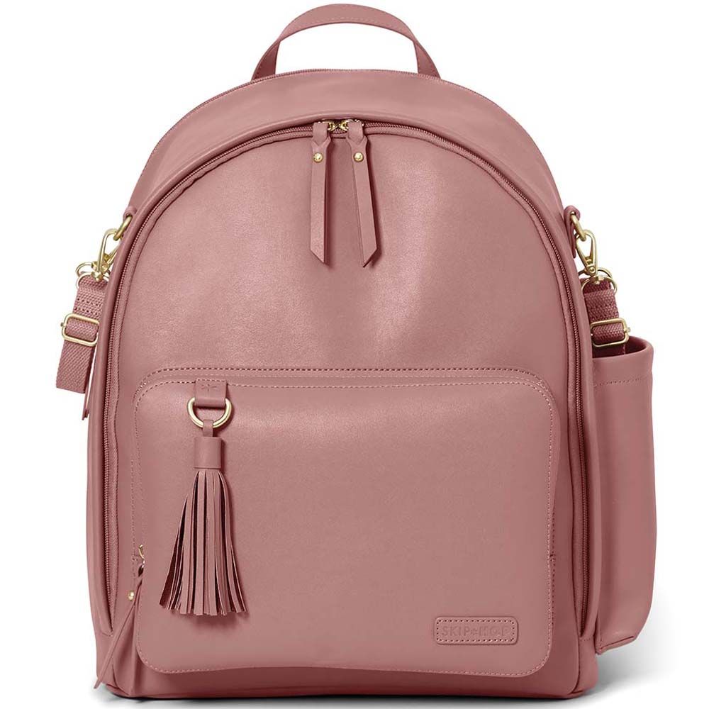 SkipHop - Greenwich Diaper Backpack - Dusty Rose