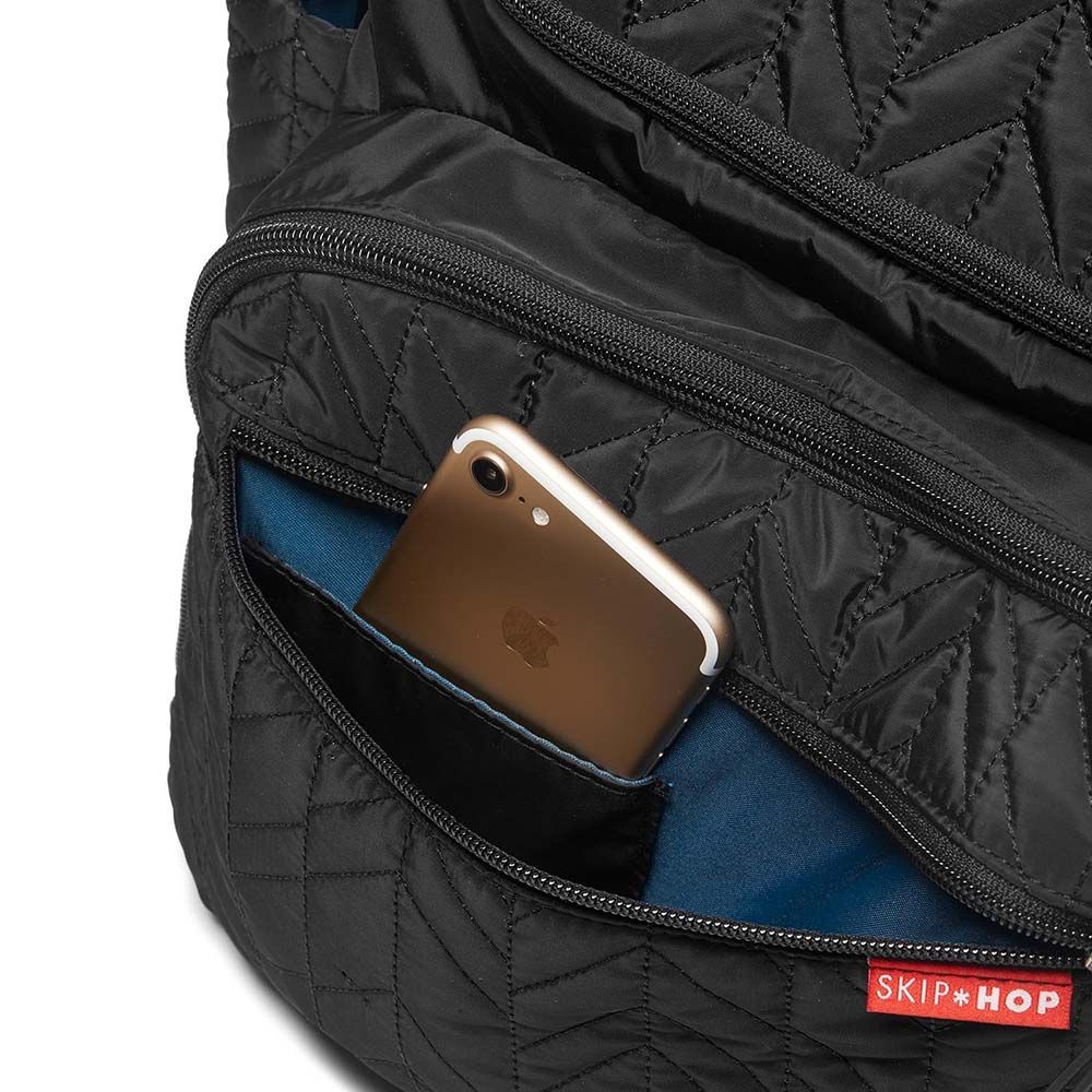 SkipHop - Forma Changing Backpack Jet Black