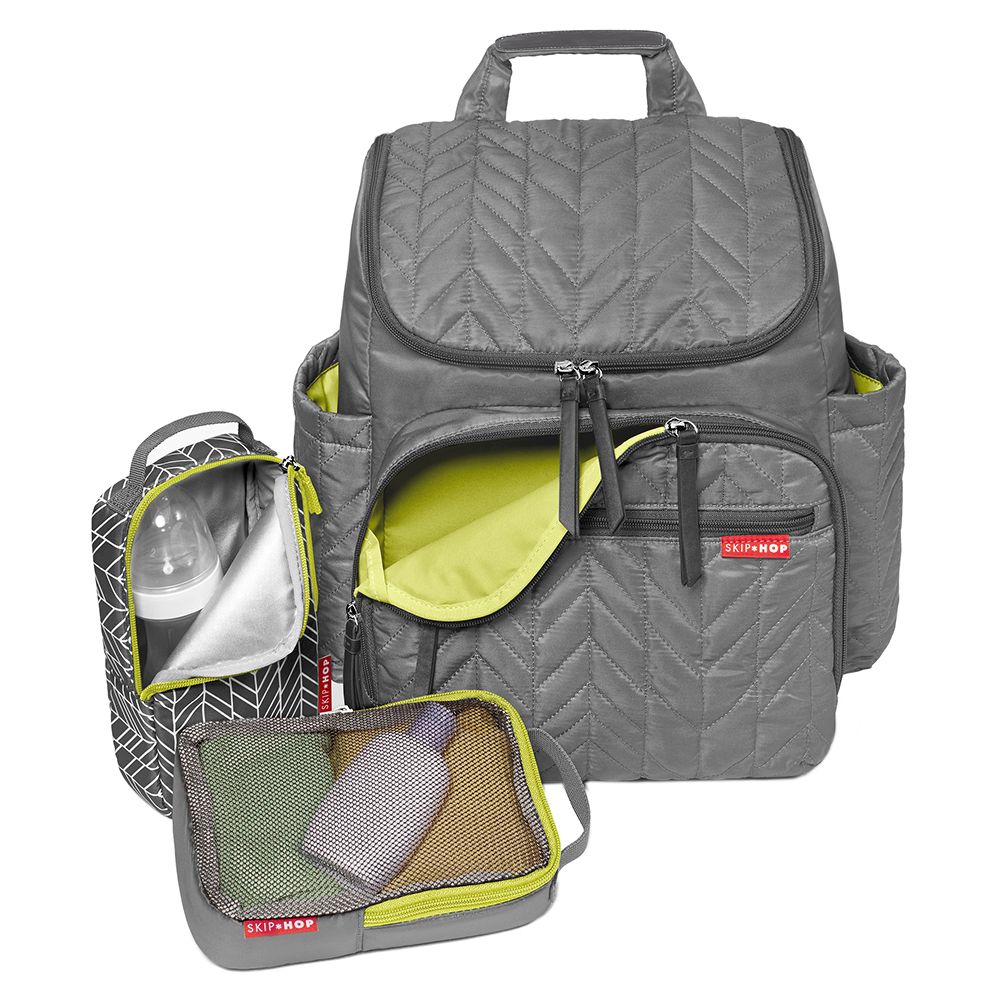 SkipHop - Forma Diaper Backpack - Grey