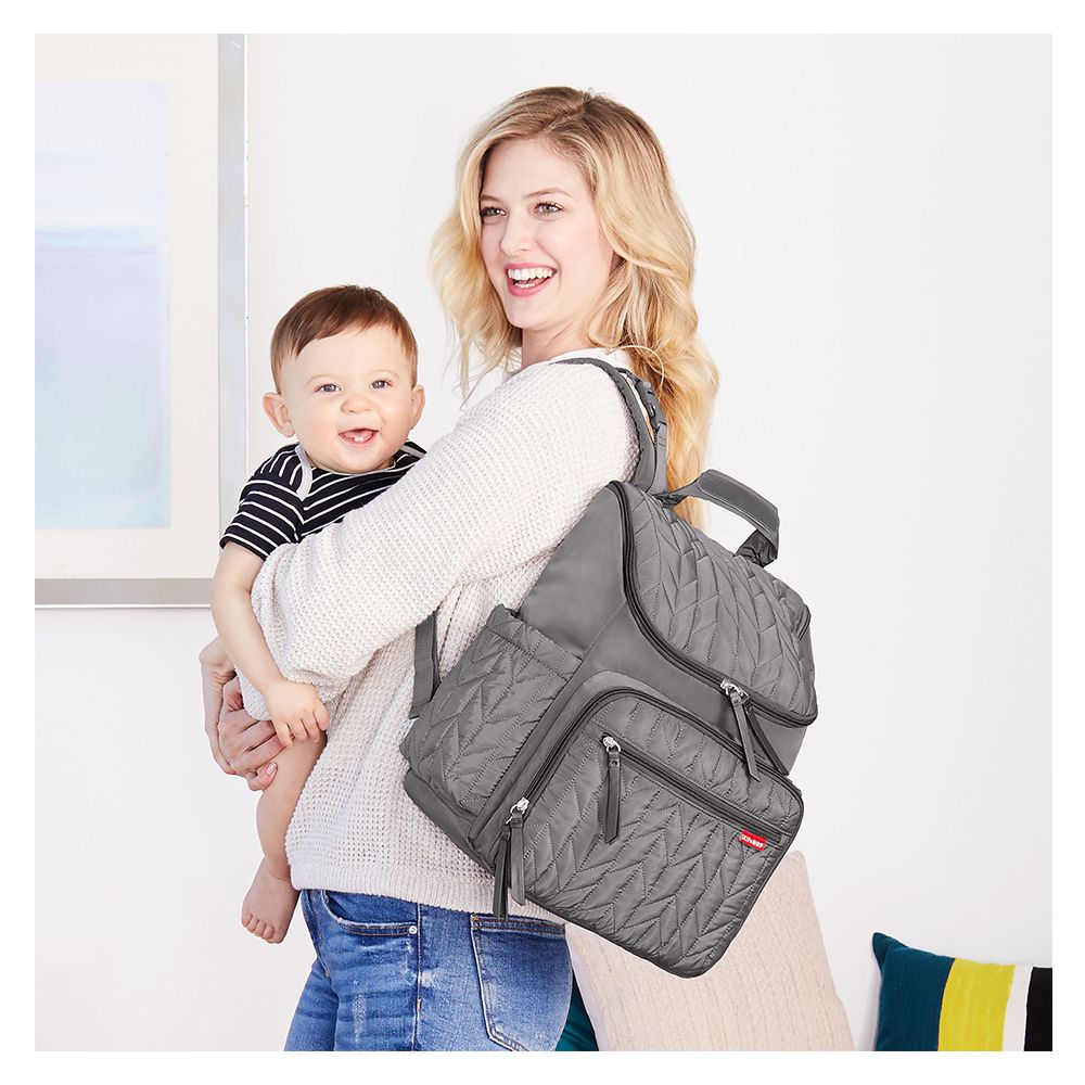 SkipHop - Forma Diaper Backpack - Grey