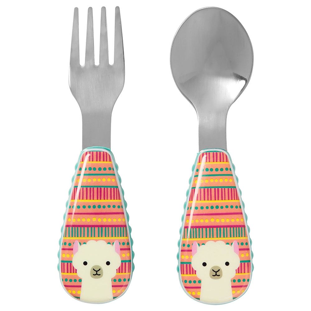 SkipHop - Zootensils Fork & Spoon - Llama