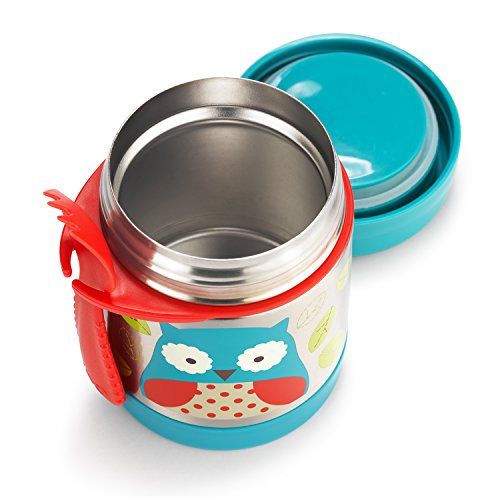 SkipHop - Zoo Food Jar 325ml - Owl