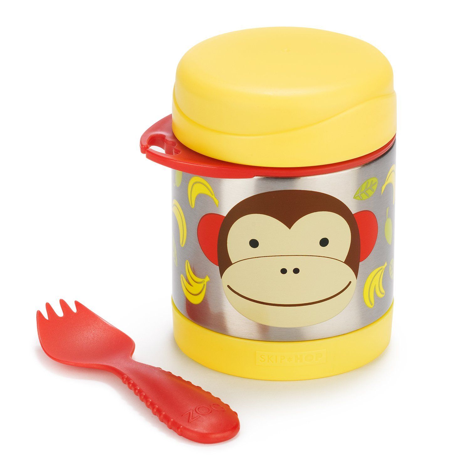 SkipHop - Zoo Food Jar 325ml - Monkey