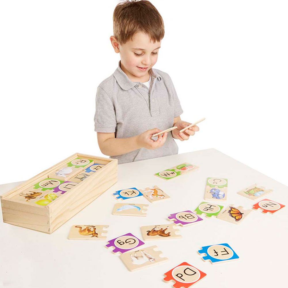 Melissa & Doug - Self-Correcting Letter Puzzles