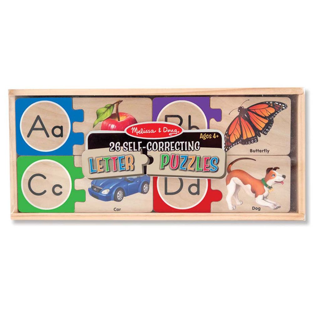 Melissa & Doug - Self-Correcting Letter Puzzles