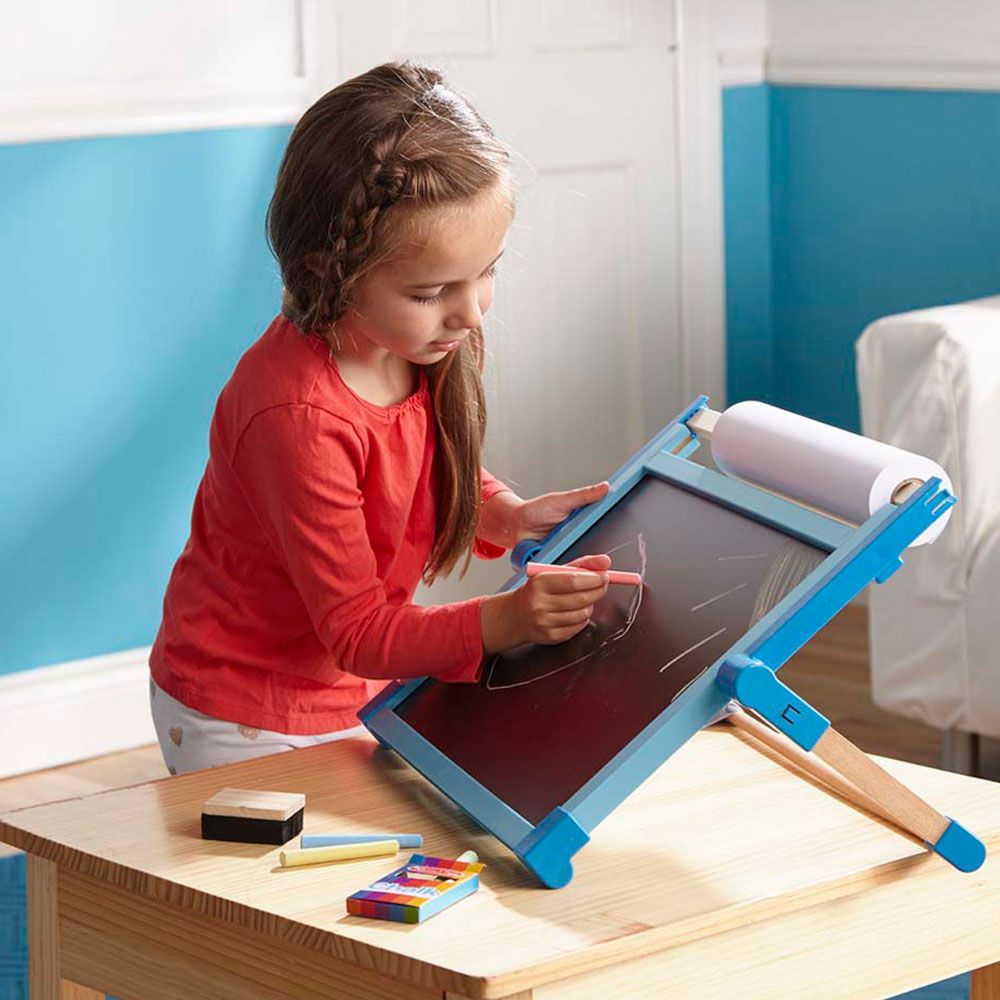 Melissa & Doug - Double-Sided Magnetic Tabletop Easel