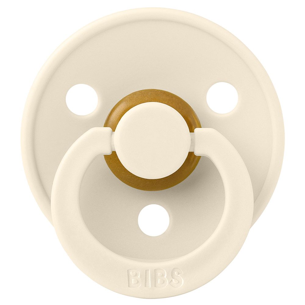 Bibs - Latex Colour Flow Pacifier - 0M+ - S1 - Ivory