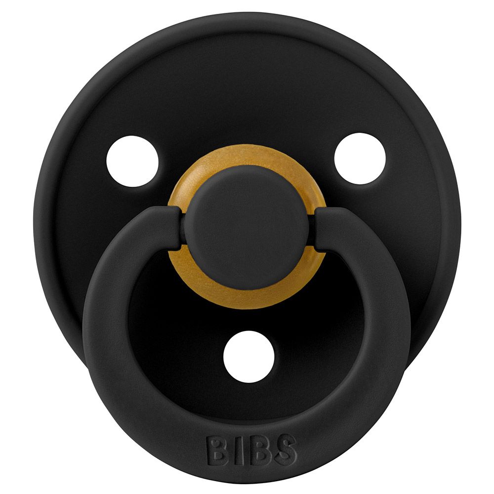 Bibs - Latex Colour Flow Pacifier - S1 - Black