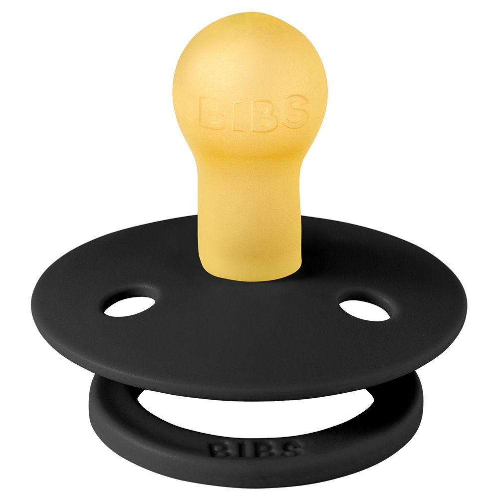 Bibs - Latex Colour Flow Pacifier - S1 - Black