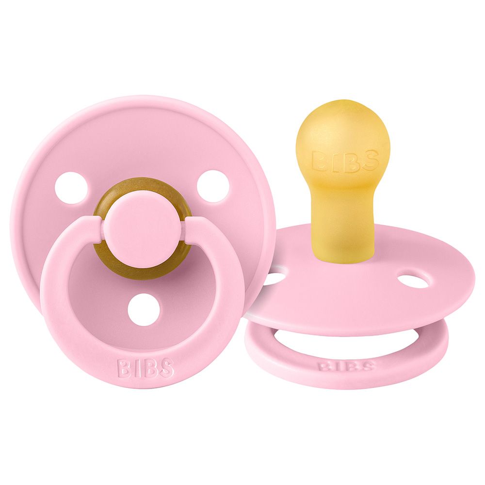 Bibs - Latex Colour Flow Pacifier - S1 - Baby Pink