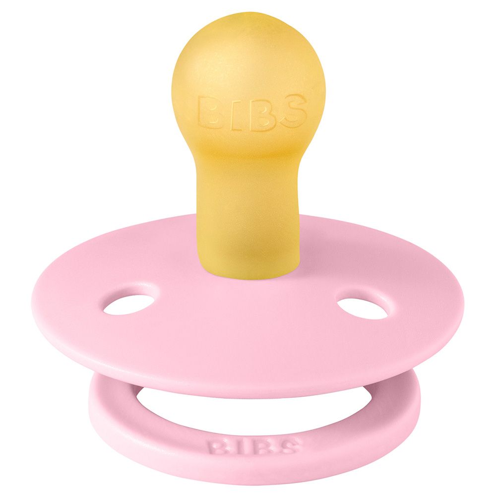 Bibs - Latex Colour Flow Pacifier - S1 - Baby Pink