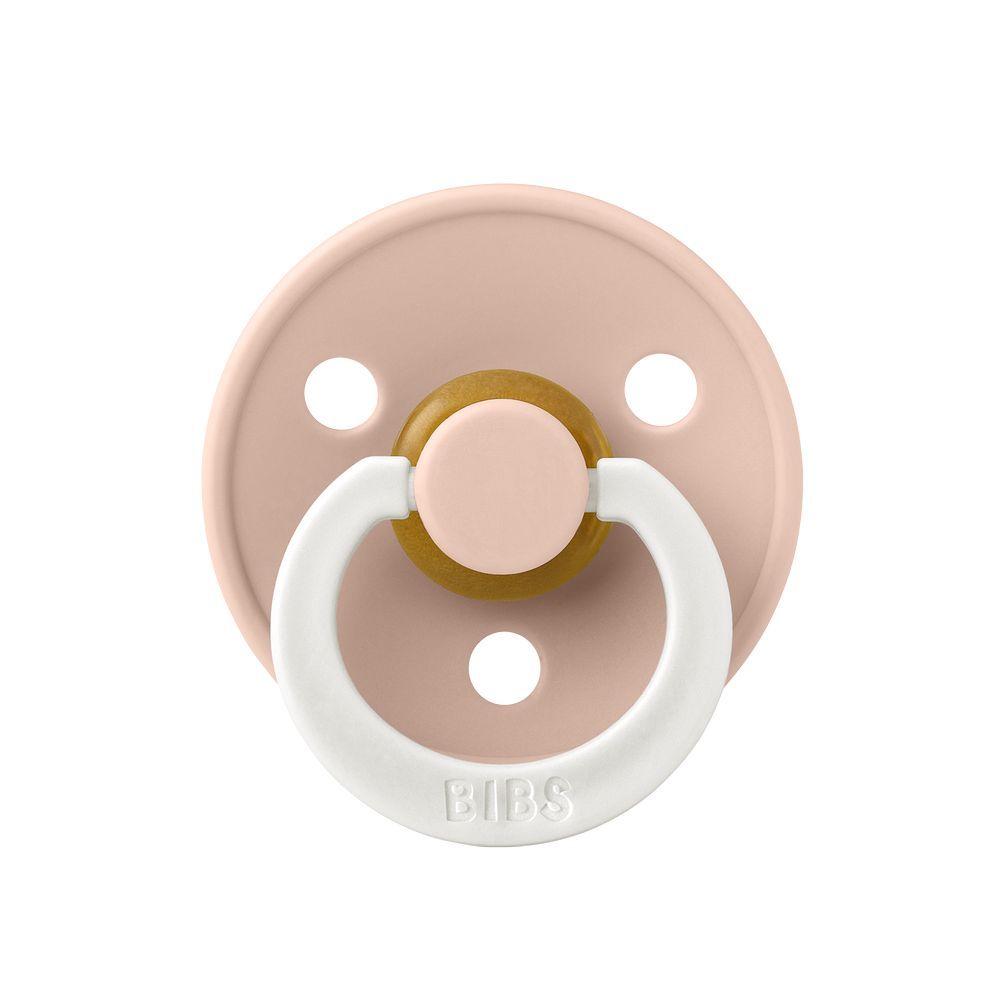 Bibs - Colour Flow Pack Latex S1 Pacifier - Blush Glow