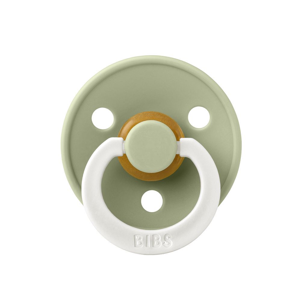 Bibs - Colour Flow Pack Latex S1 Pacifier - Sage Glow