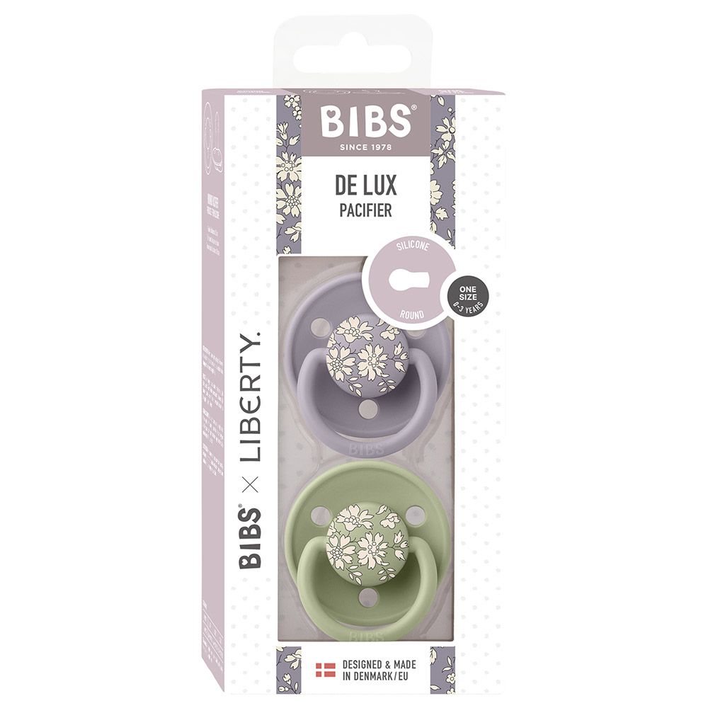 Bibs - Liberty Deluxe Capel Pacifier - 0M+ - Sage