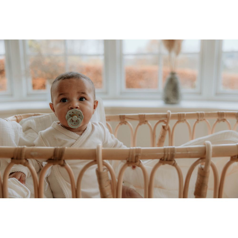 Bibs - Boheme S1 Pacifiers -0M+ - Pack of 2 - Ivory/Sage