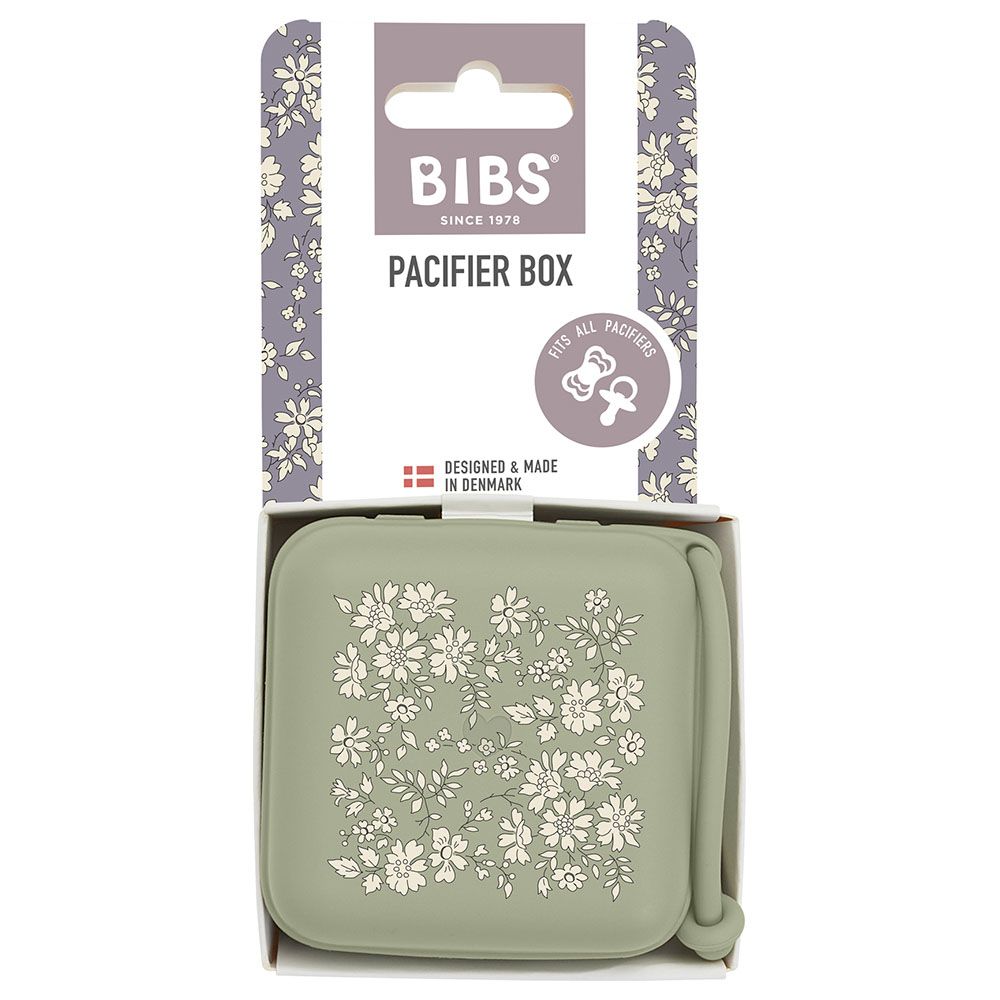 Bibs - Liberty Pacifier Box Capel - Sage