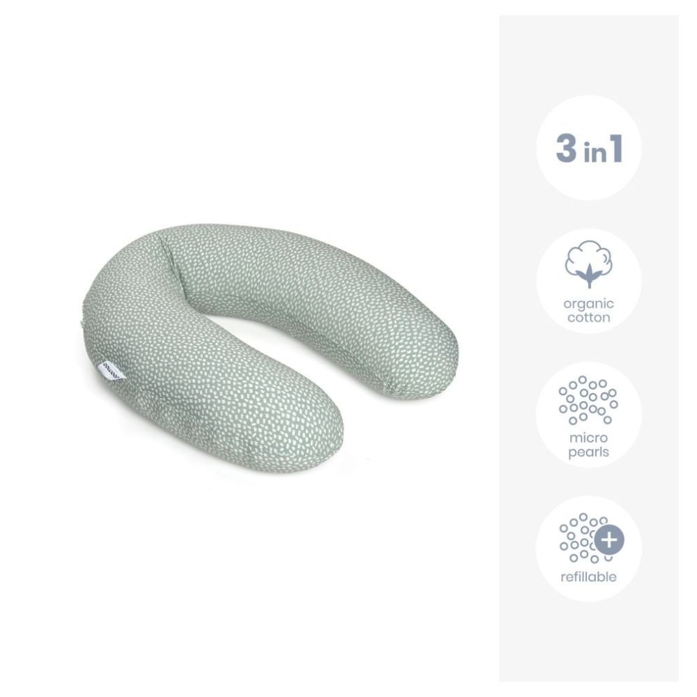 Doomoo - Buddy Nursing Pillow - Cloudy Kaki