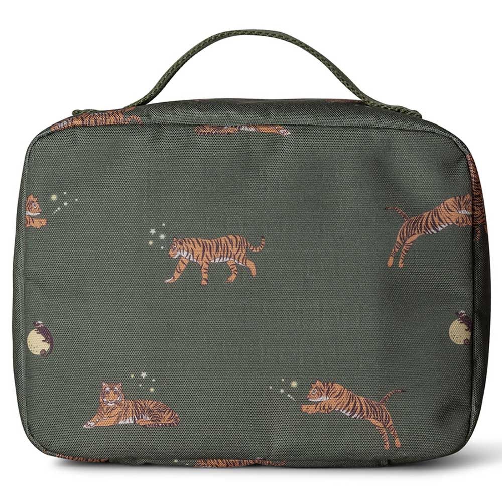 Citron - Insulated Square Lunchbag - Tiger