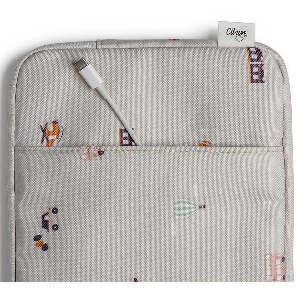 Citron - Protective Ipad Sleeve w/ Zipper - Vehicles